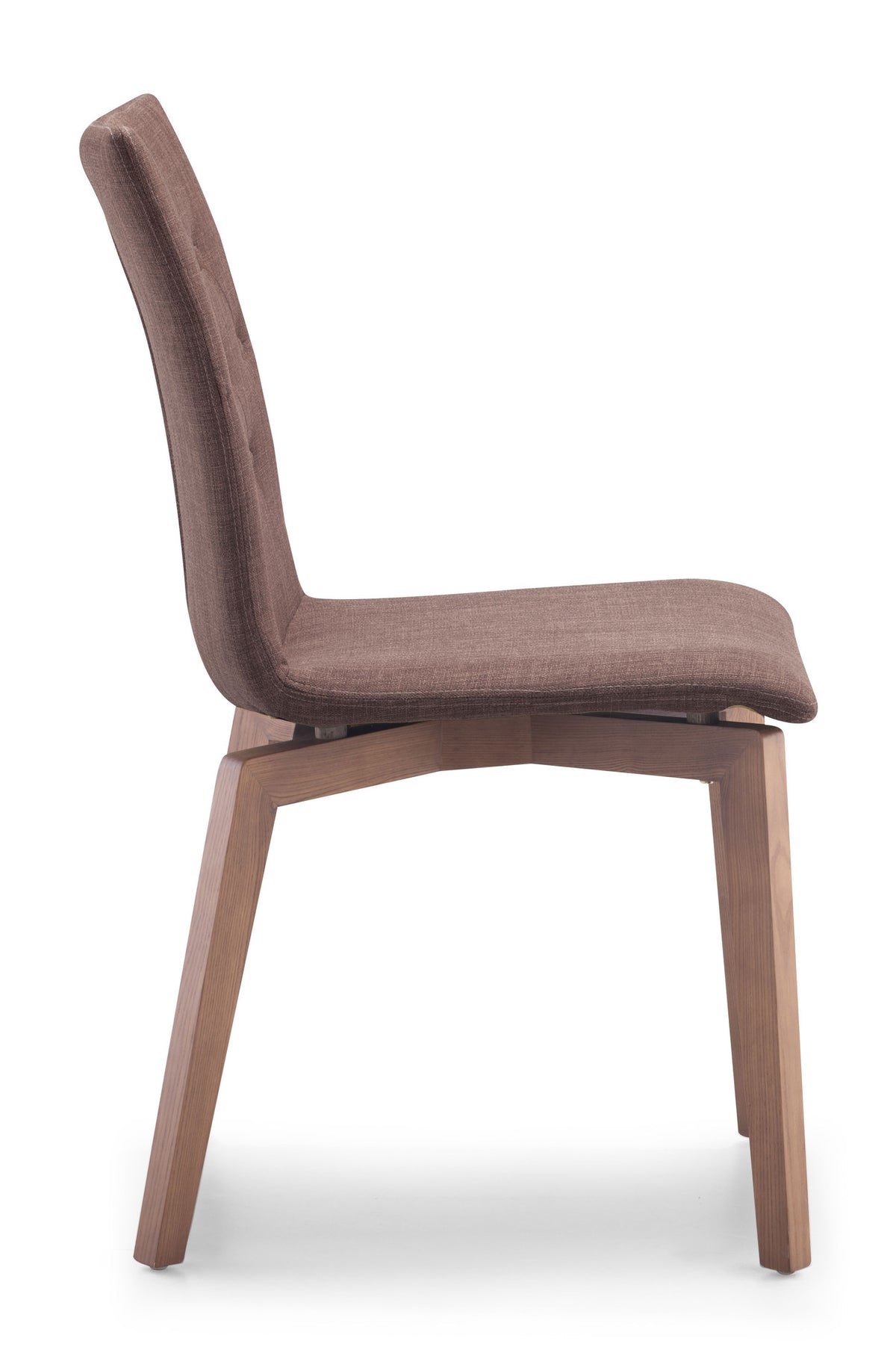 Omsk Chair Tobacco Fabric (Set of 2)