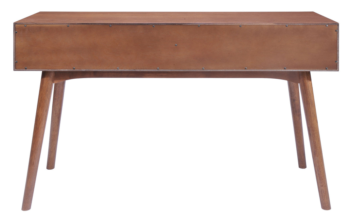 Liberty Bay Console Table Walnut & Black