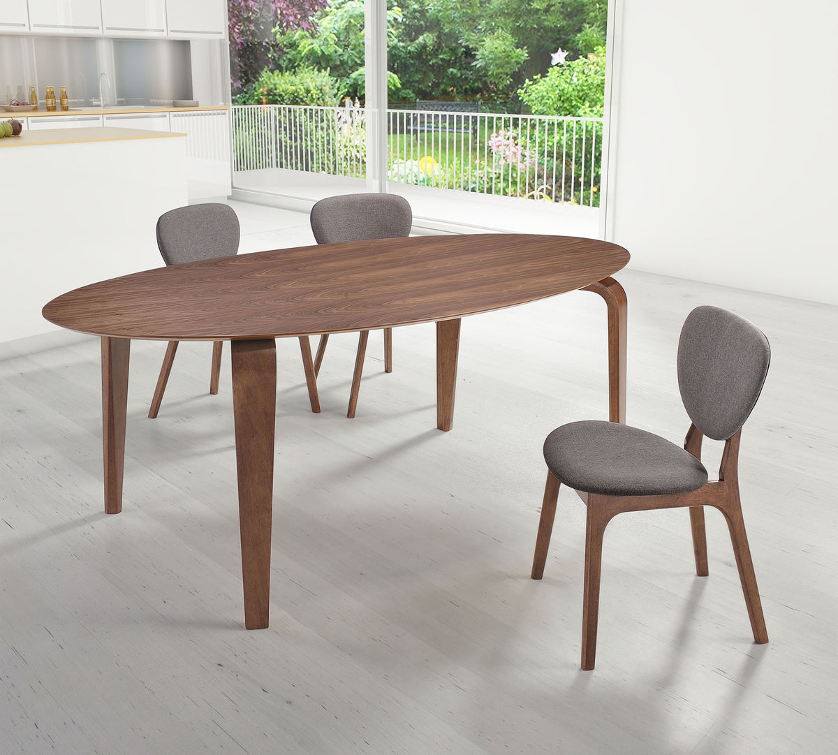 Virginia Gardens Dining Table Walnut
