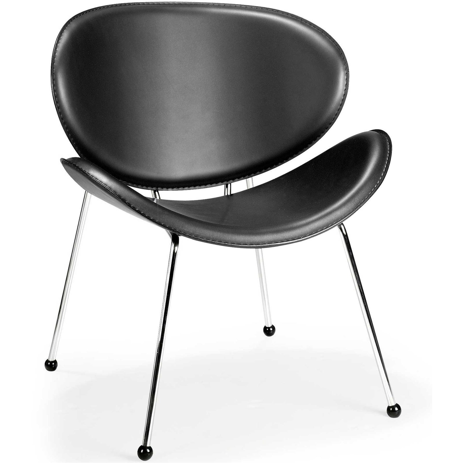 Middlefield Lounge Chair Black (Set of 2)