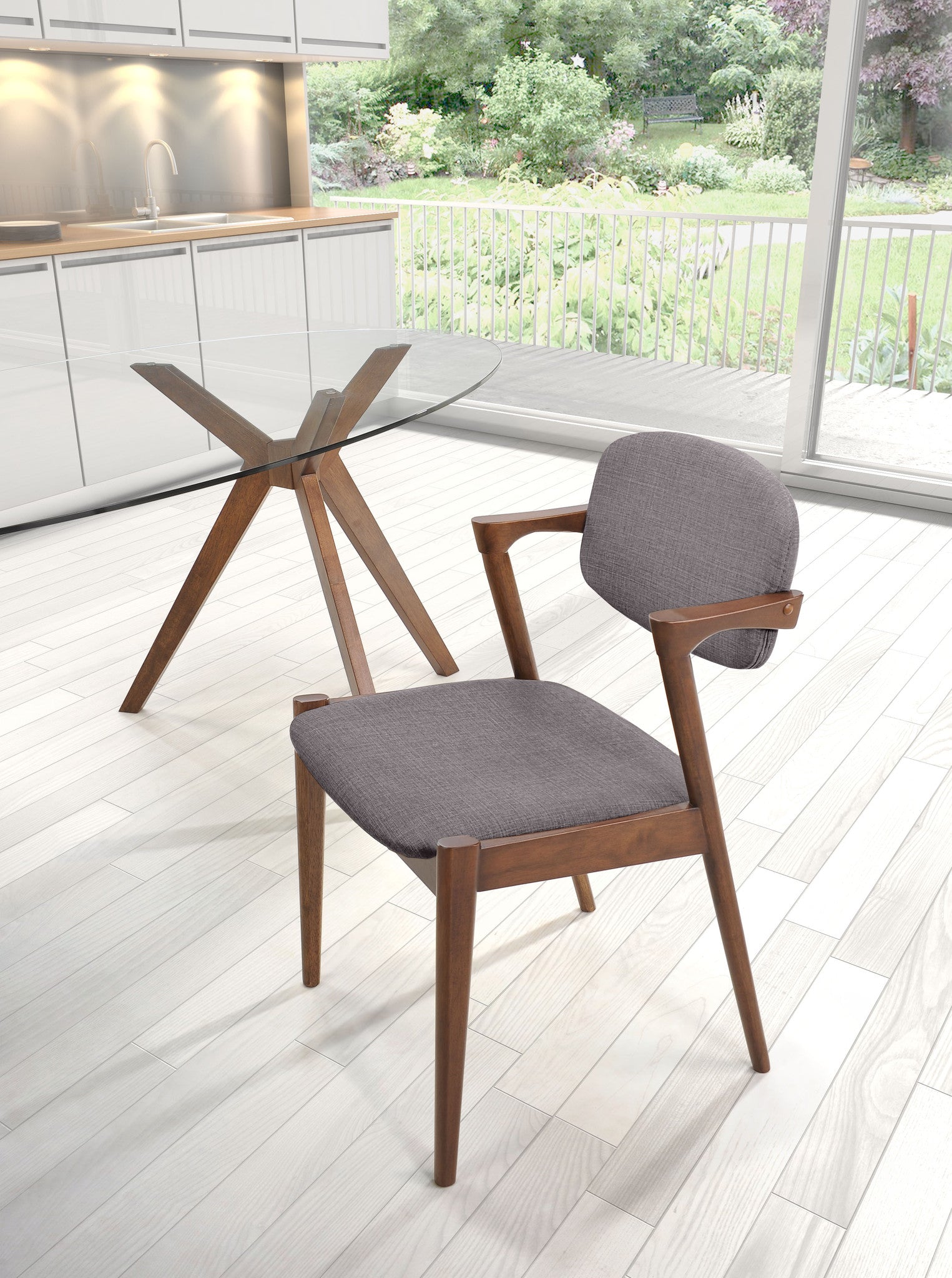 Briarwood Chair Dove Gray (Set of 2)