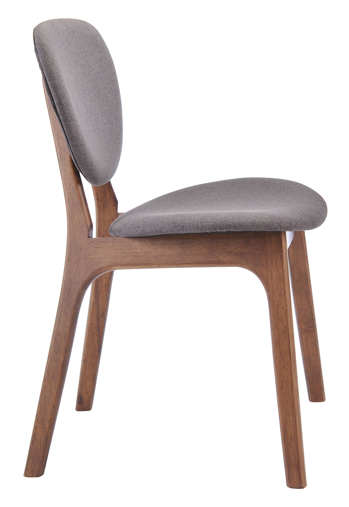 Omaha Chair Flint Gray (Set of 2)