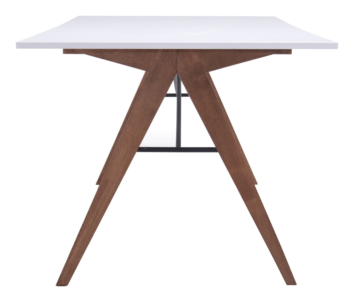 Spirit Dining Table Walnut & White