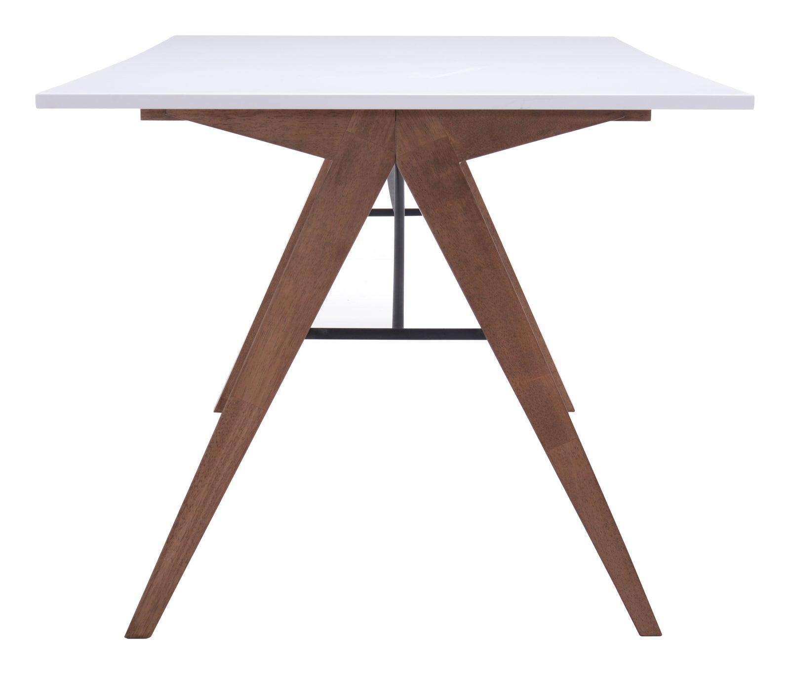 Spirit Dining Table Walnut & White