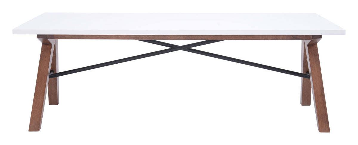 Spirit Coffee Table Walnut & White