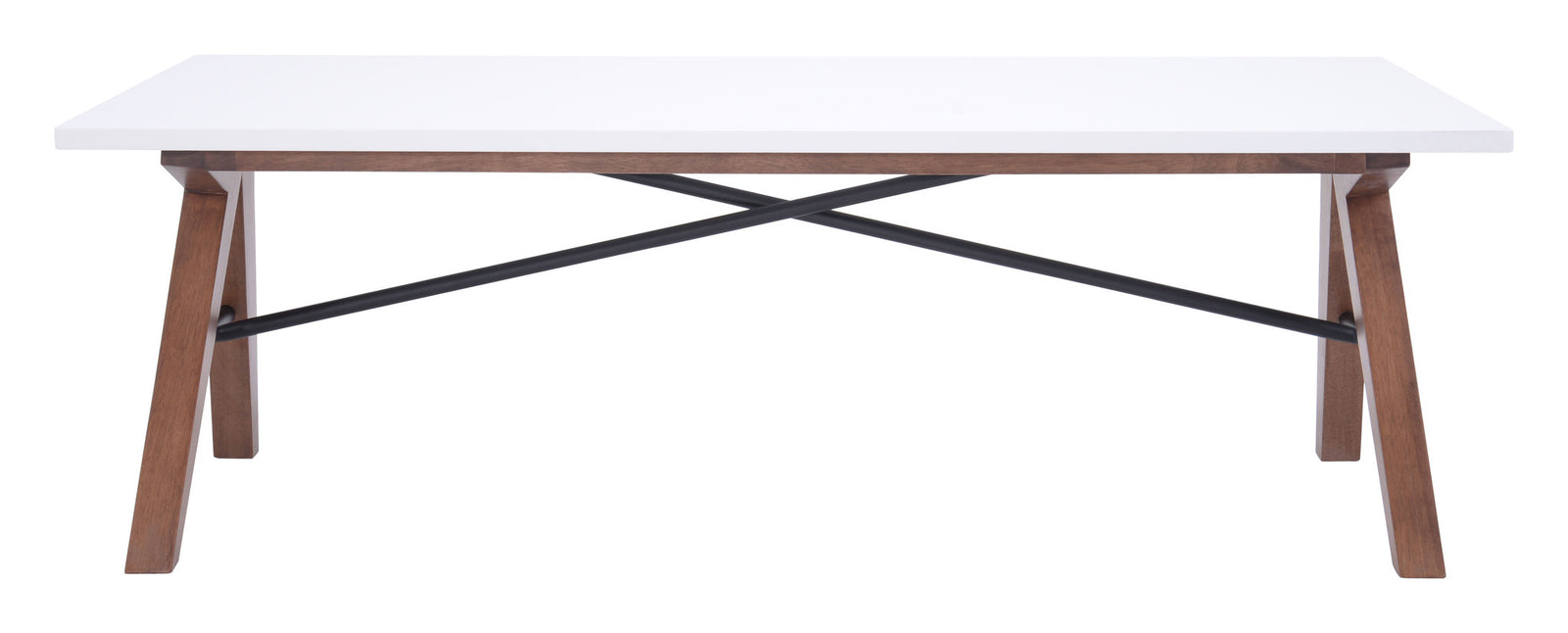 Spirit Coffee Table Walnut & White