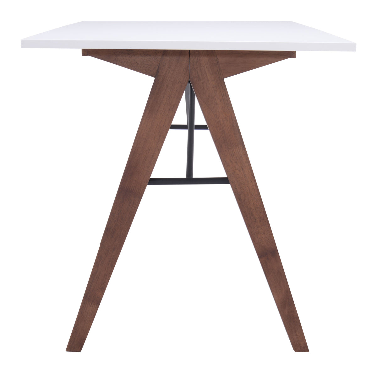 Spirit Desk Walnut & White