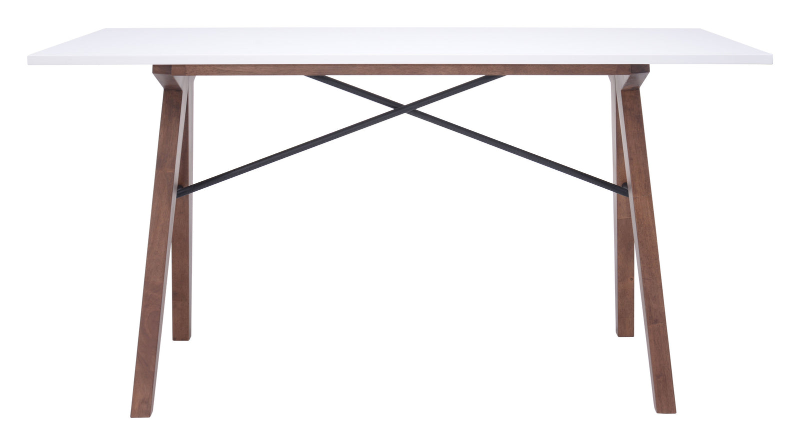 Spirit Desk Walnut & White