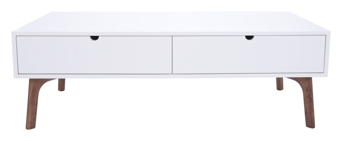Proto Coffee Table Walnut & White