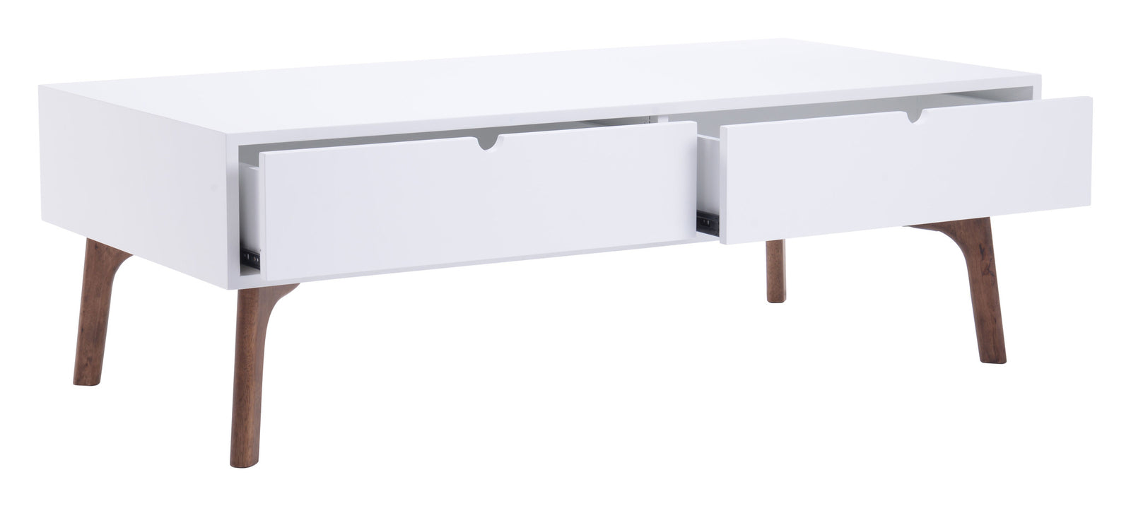 Proto Coffee Table Walnut & White