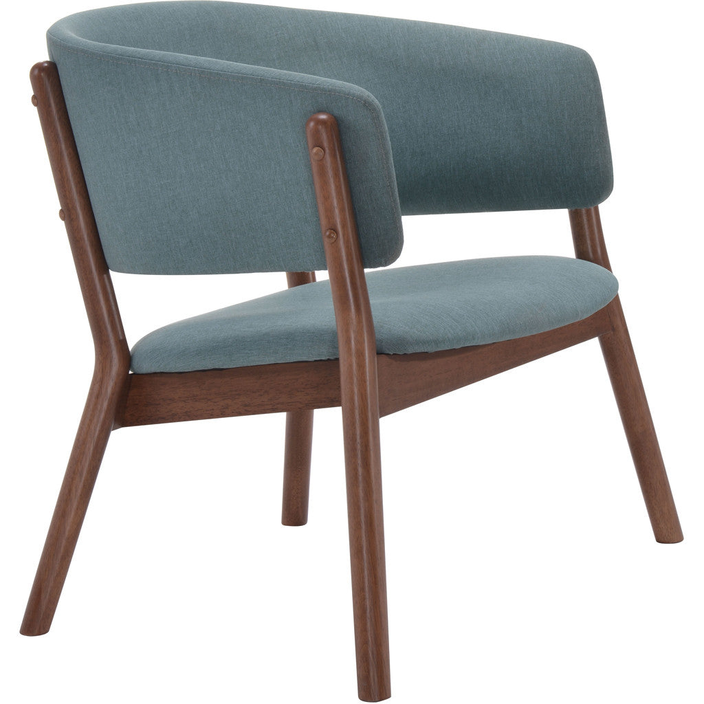 Cheerful Lounge Chair Blue (Set of 2)