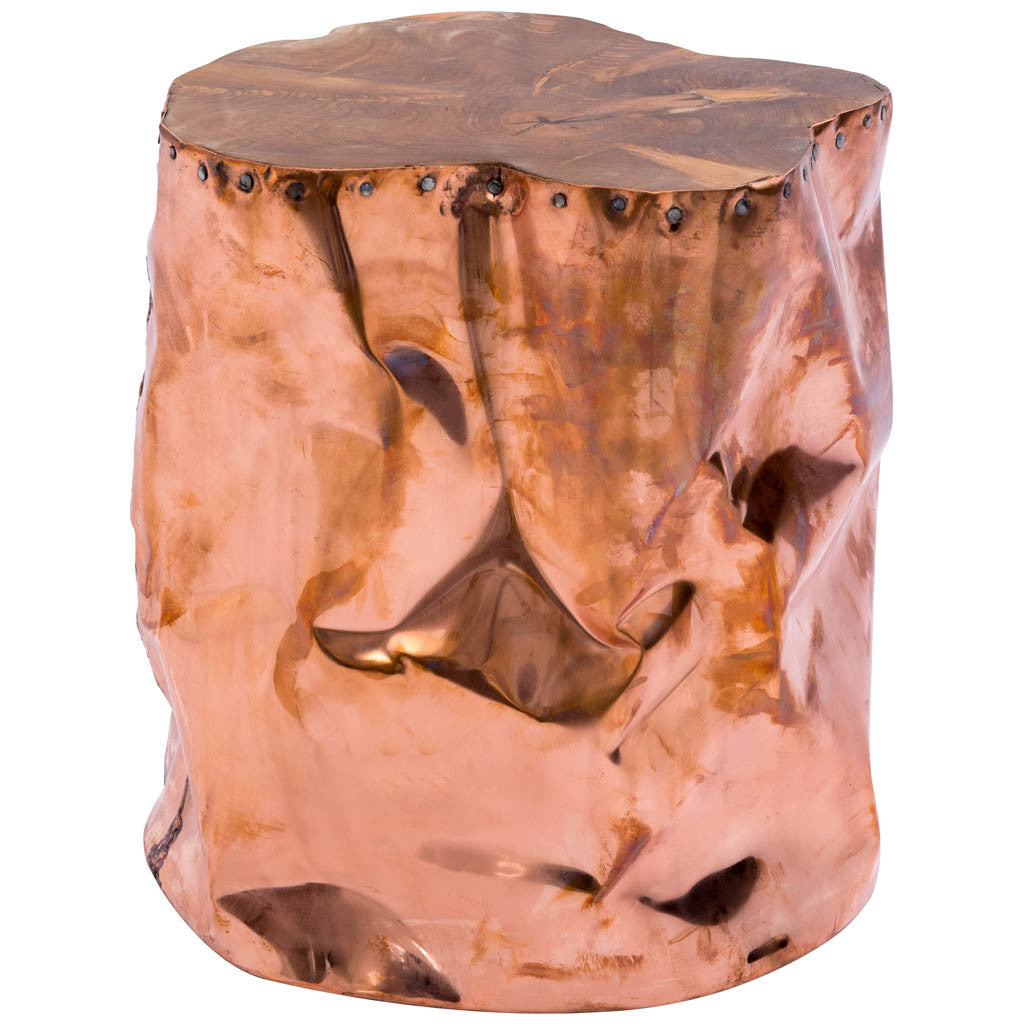 Smire Stool Table Copper