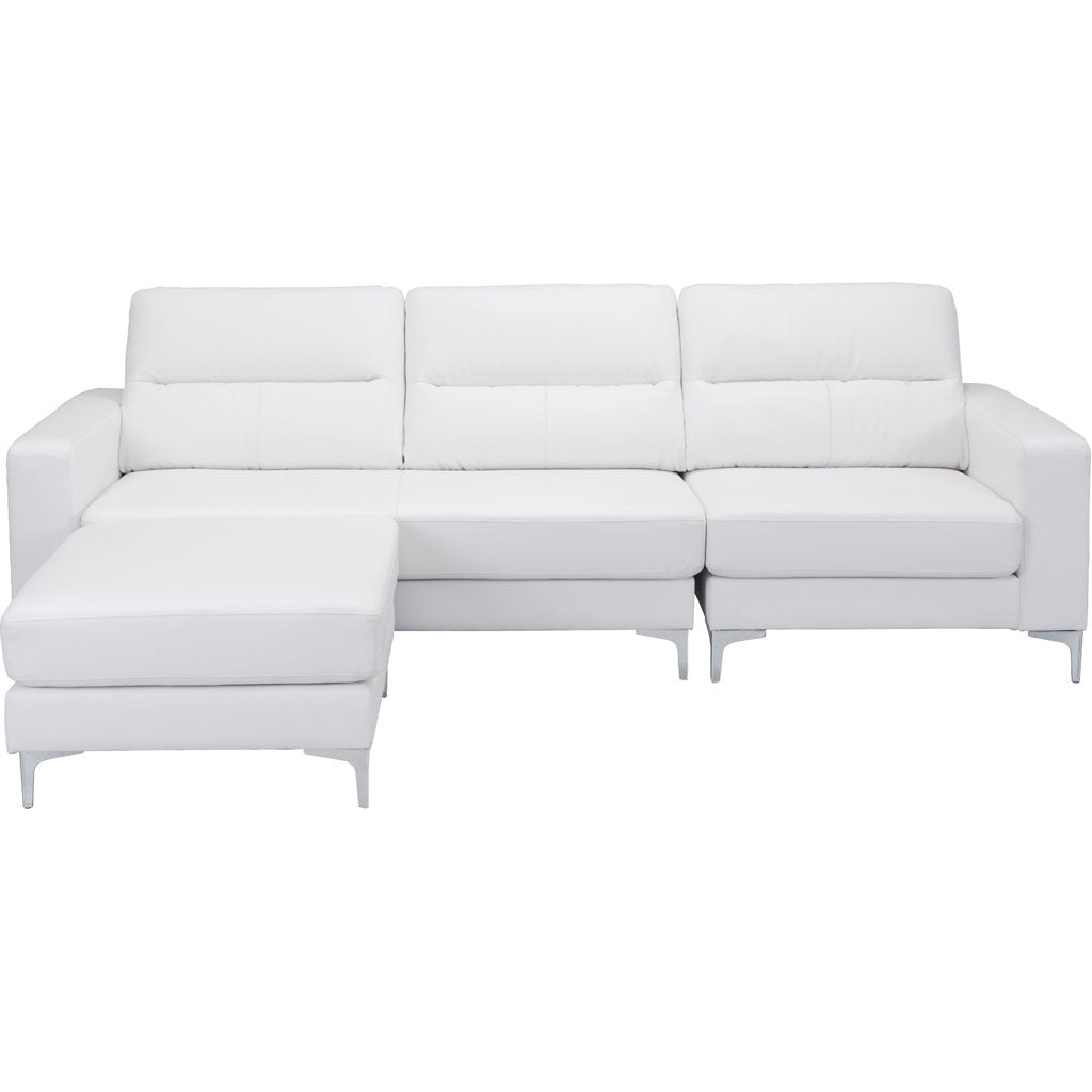 Varese Sectional White