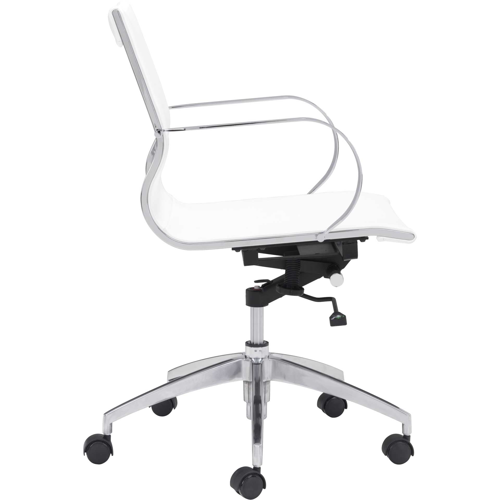 Graham Low Back Office Chair White