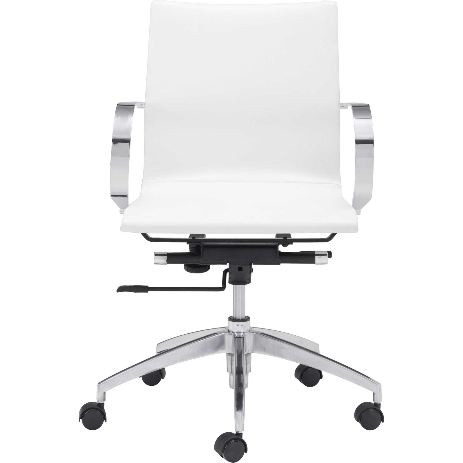 Graham Low Back Office Chair White