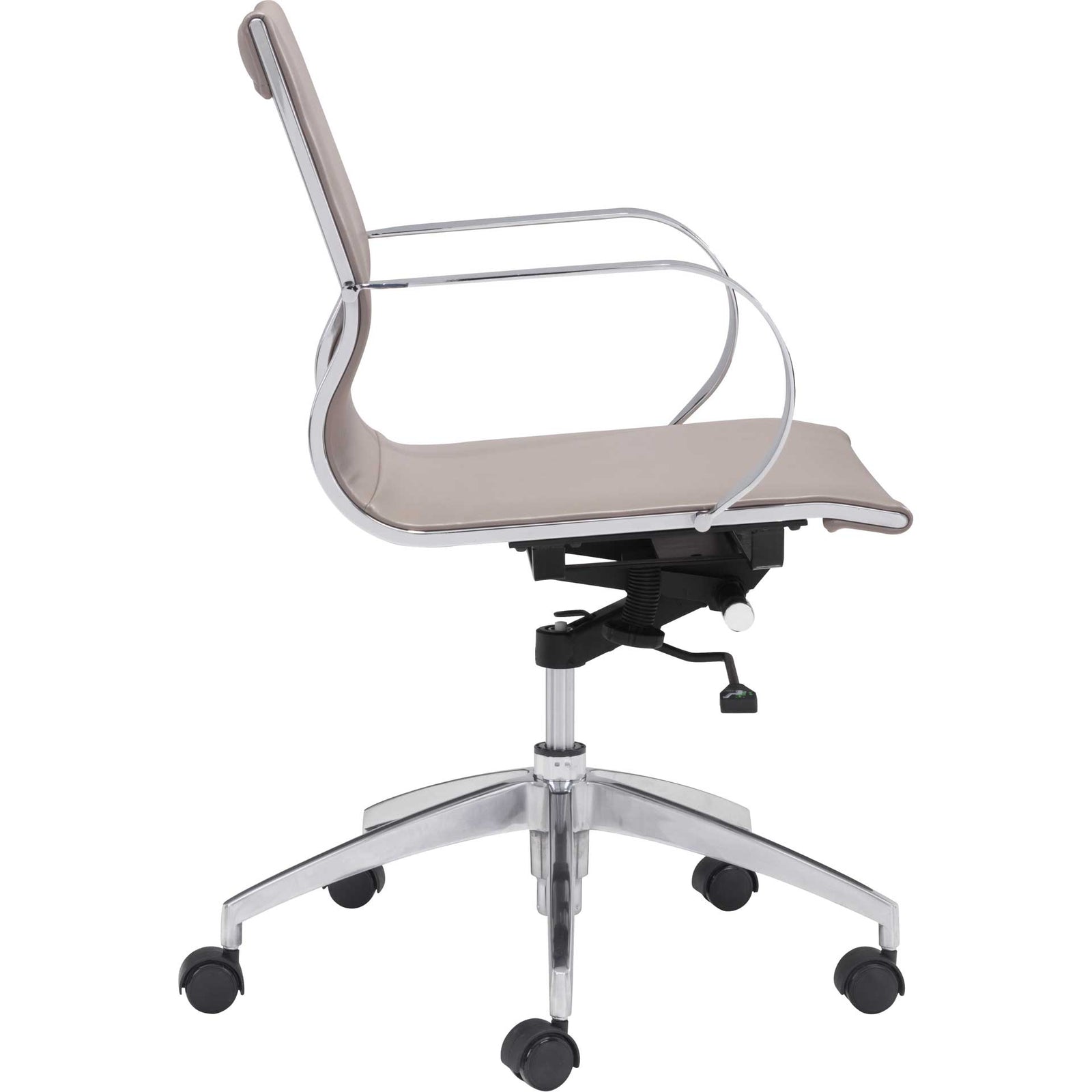 Graham Low Back Office Chair Taupe