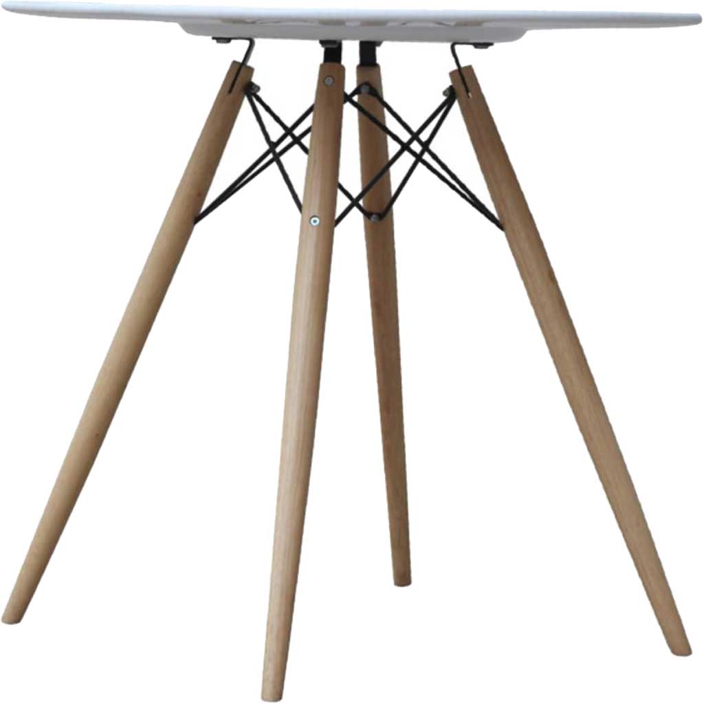 Warren Fiberglass Top Dining Table White
