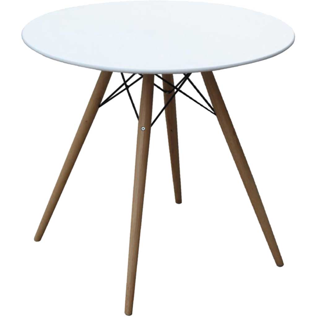 Warren Fiberglass Top Dining Table White