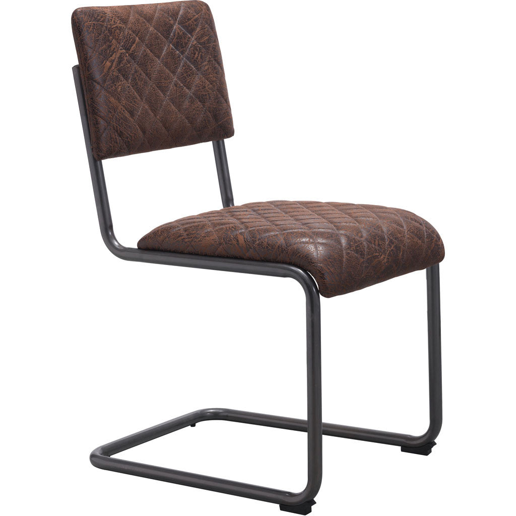 Fermo Side Chair Vintage Brown (Set of 2)