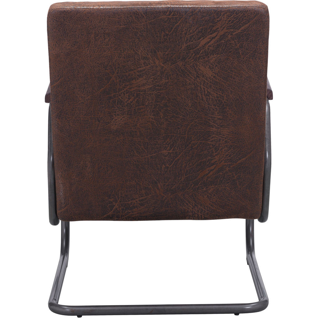 Fermo Lounge Chair Vintage Brown