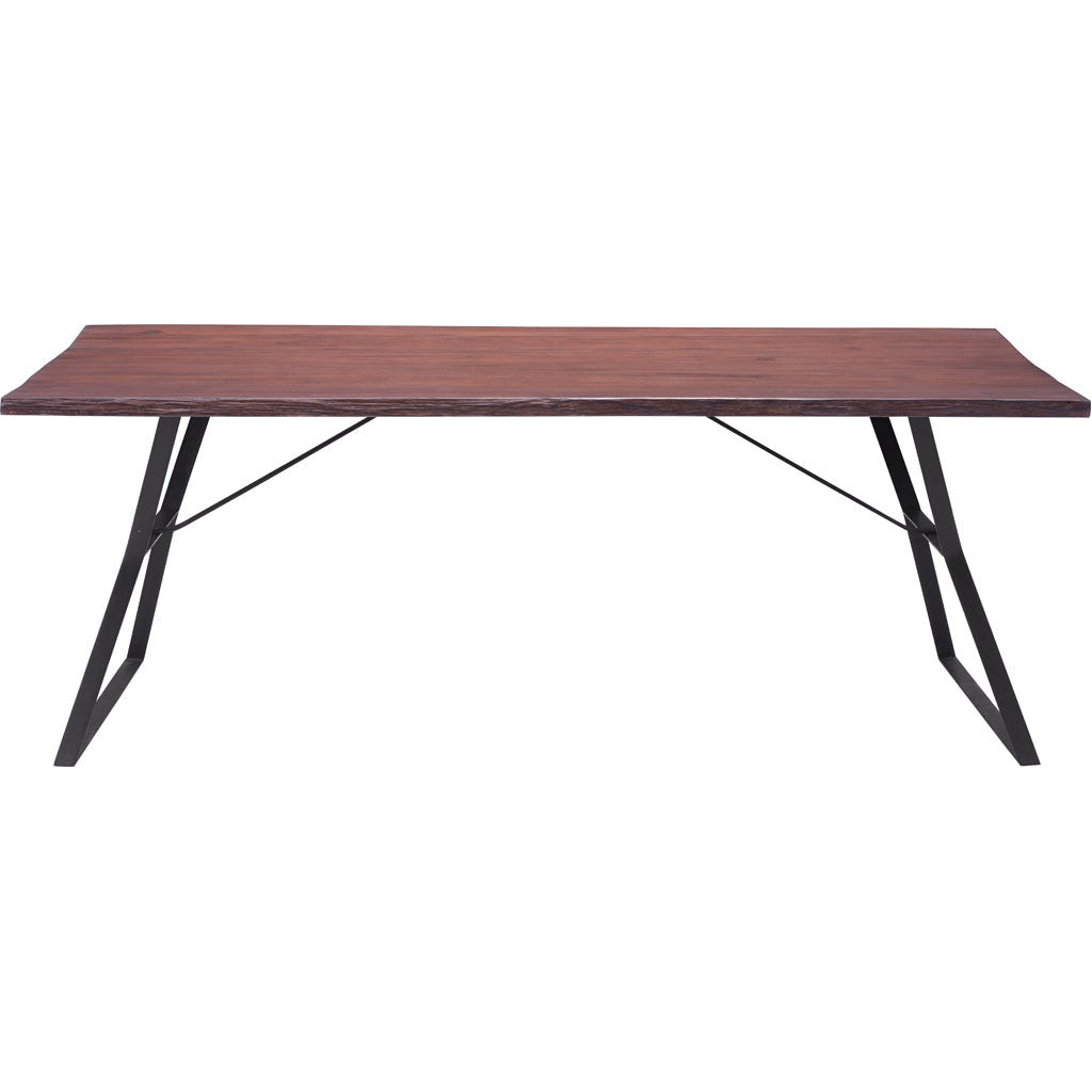 Oristano Dining Table Distressed Cherry Oak