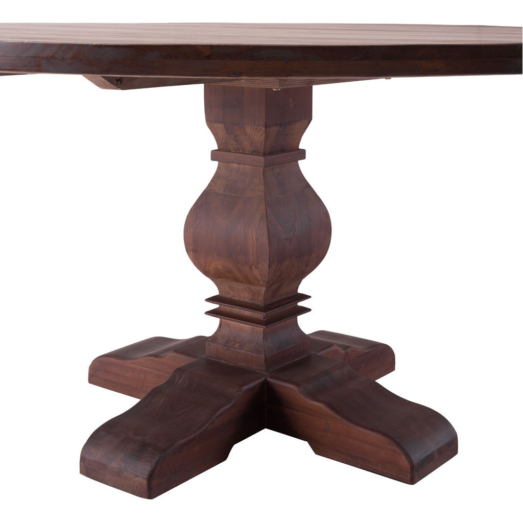 Heathrow Dining Table Distressed Fir