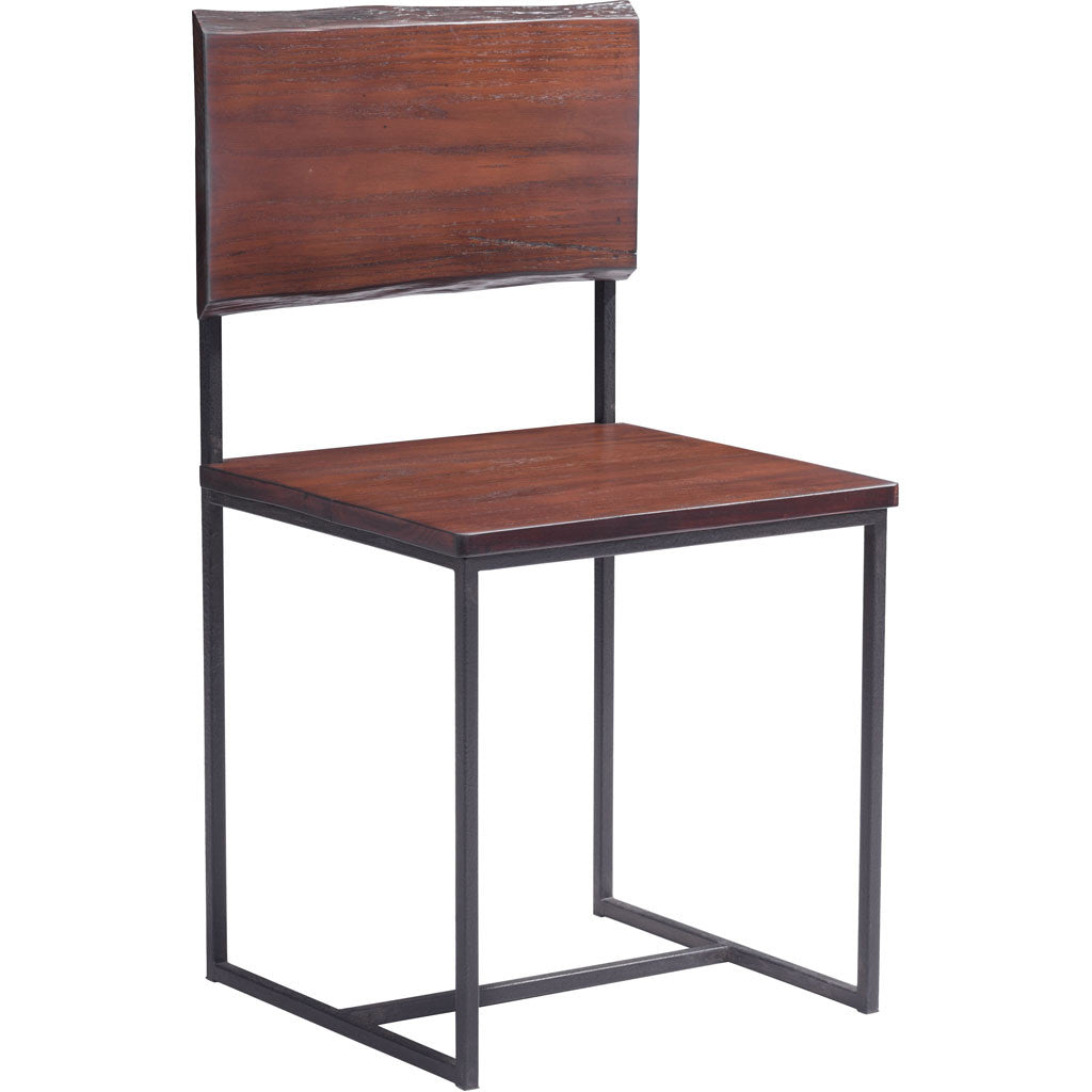 Palermo Side Chair Distressed Cherry Oak (Set of 2)