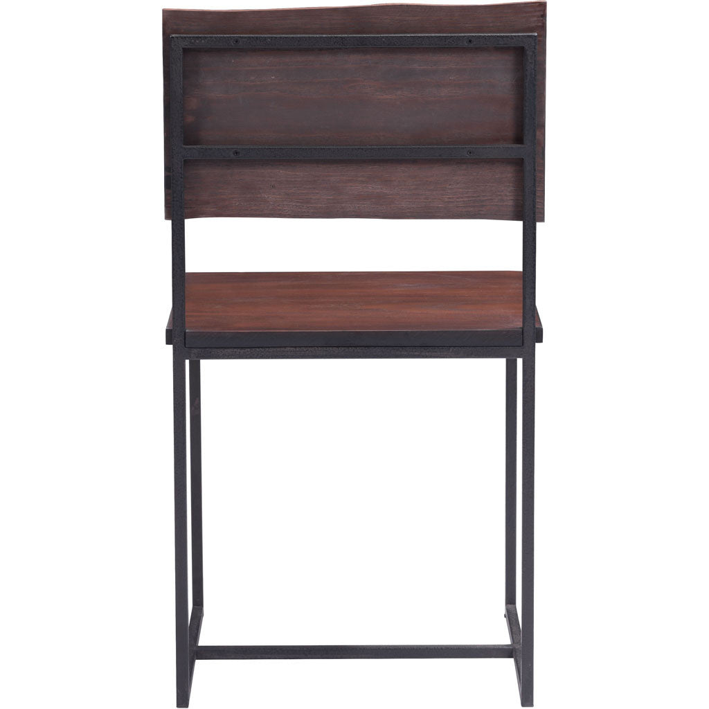 Palermo Side Chair Distressed Cherry Oak (Set of 2)