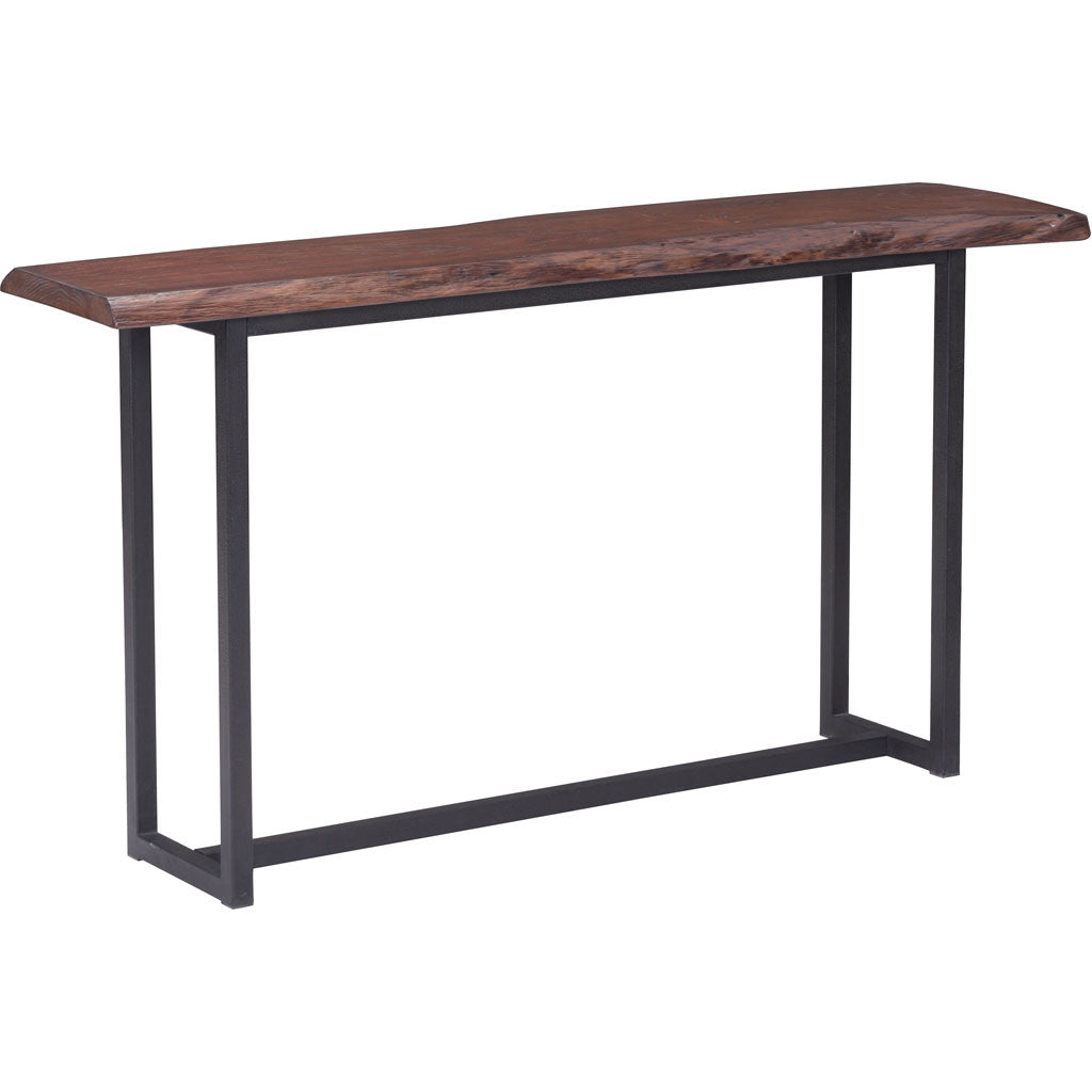 Palermo Console Table Distressed Cherry Oak