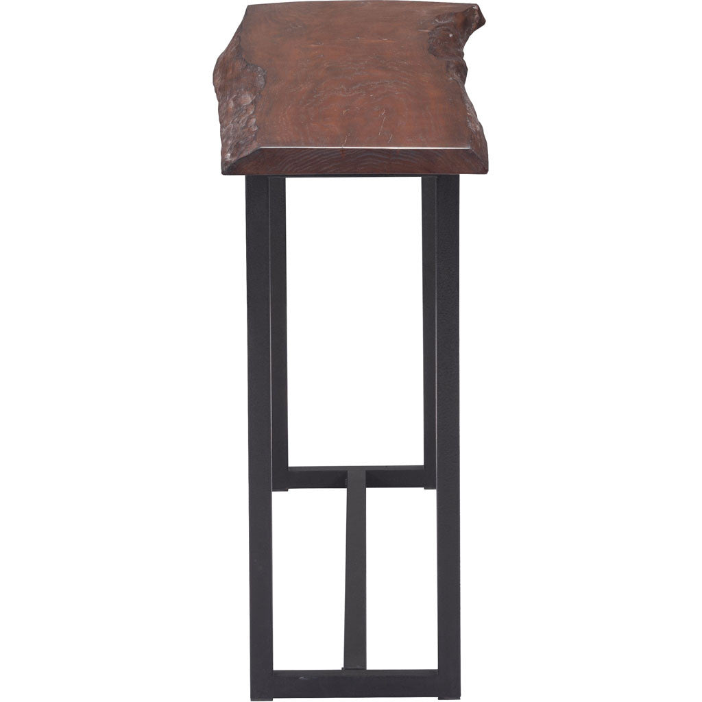 Palermo Console Table Distressed Cherry Oak