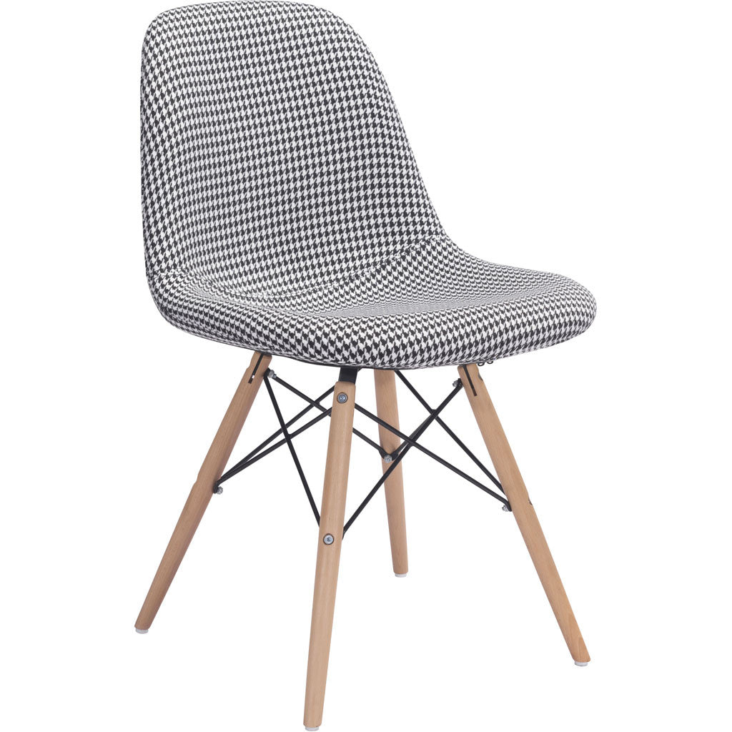 Savona Side Chair Houndstooth