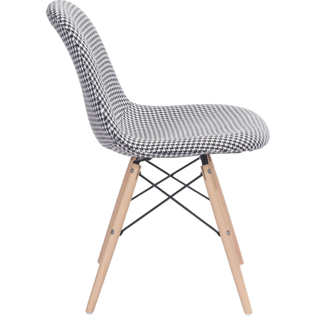 Savona Side Chair Houndstooth