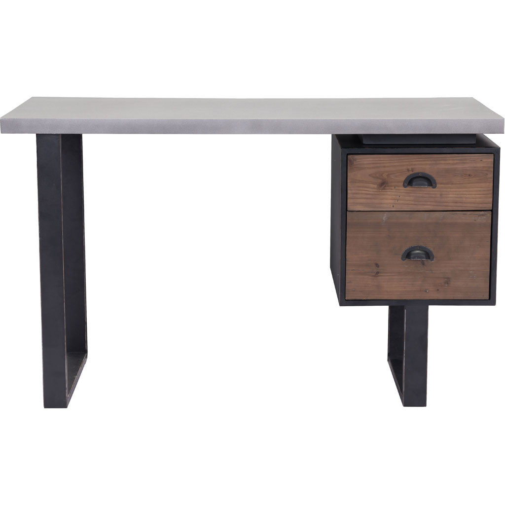 Dutch Desk Old Fir & Metal