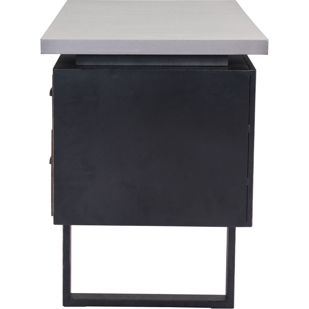 Dutch Desk Old Fir & Metal