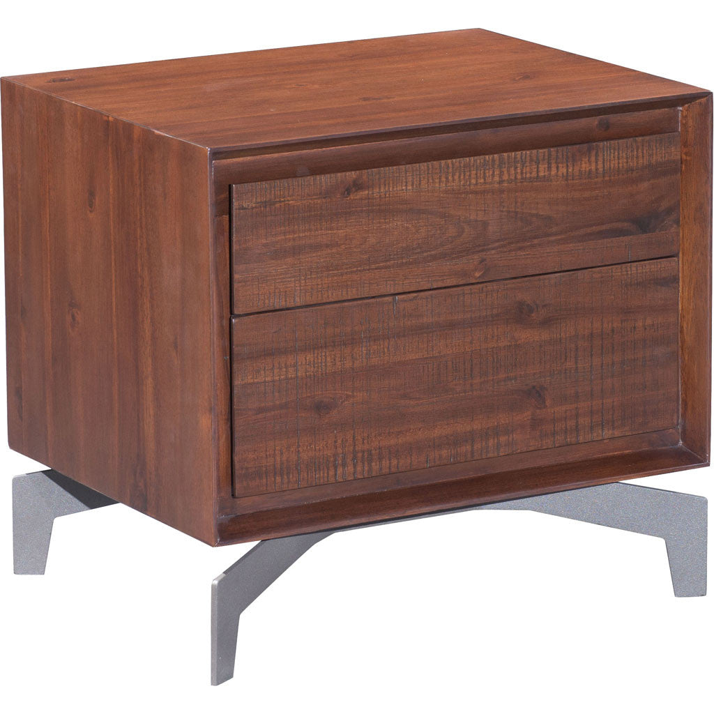 Paige End Table Chestnut