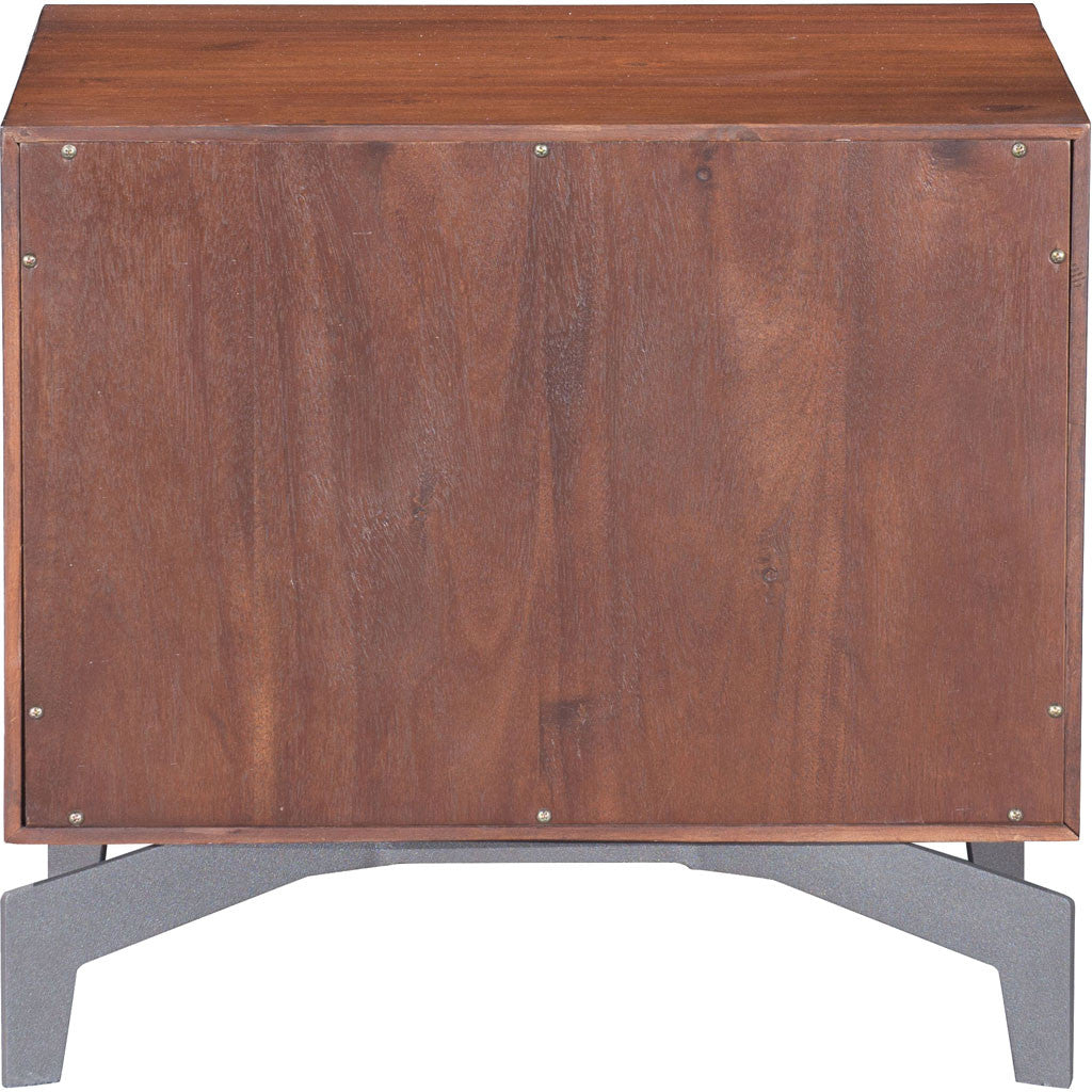 Paige End Table Chestnut