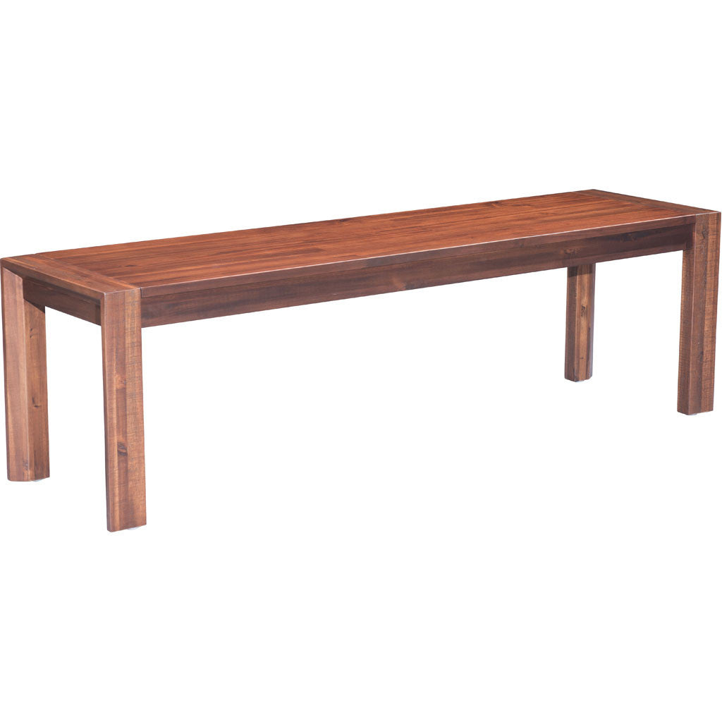 Paige Bench Chestnut