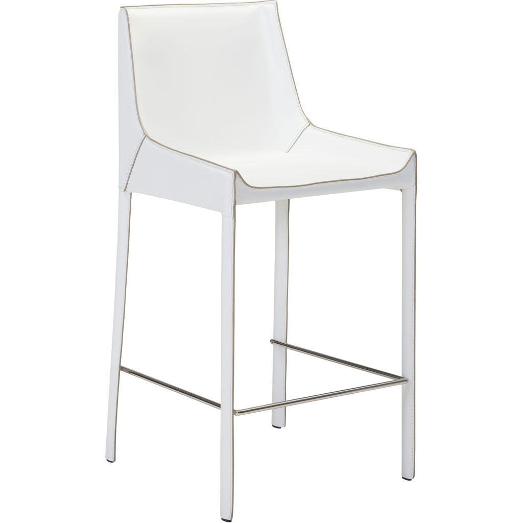 Fallon Bar Chair White (Set of 2)