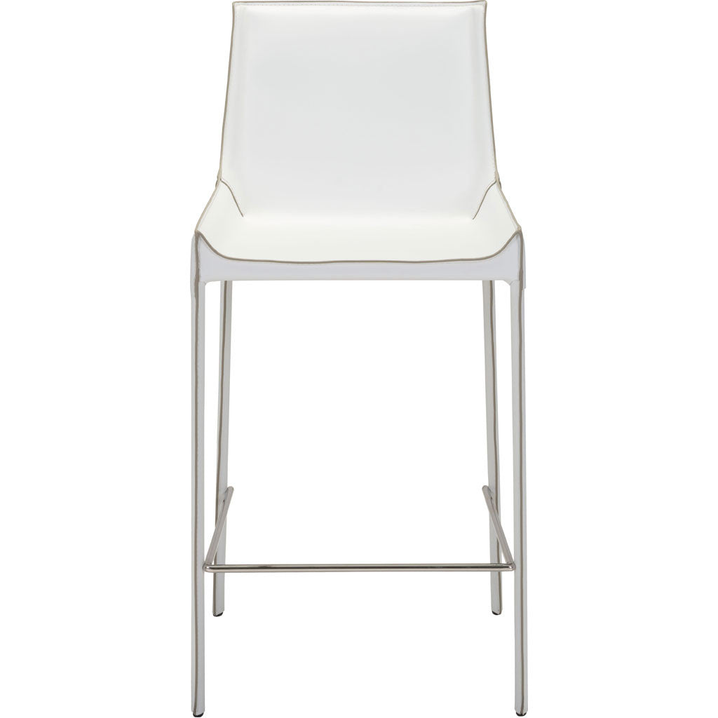 Fallon Bar Chair White (Set of 2)