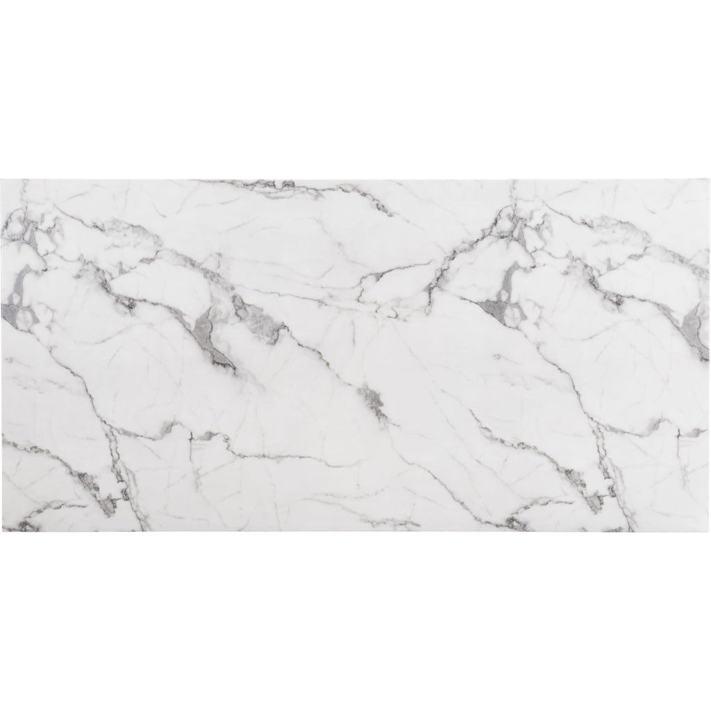 Acel Dining Table Stone & Gold