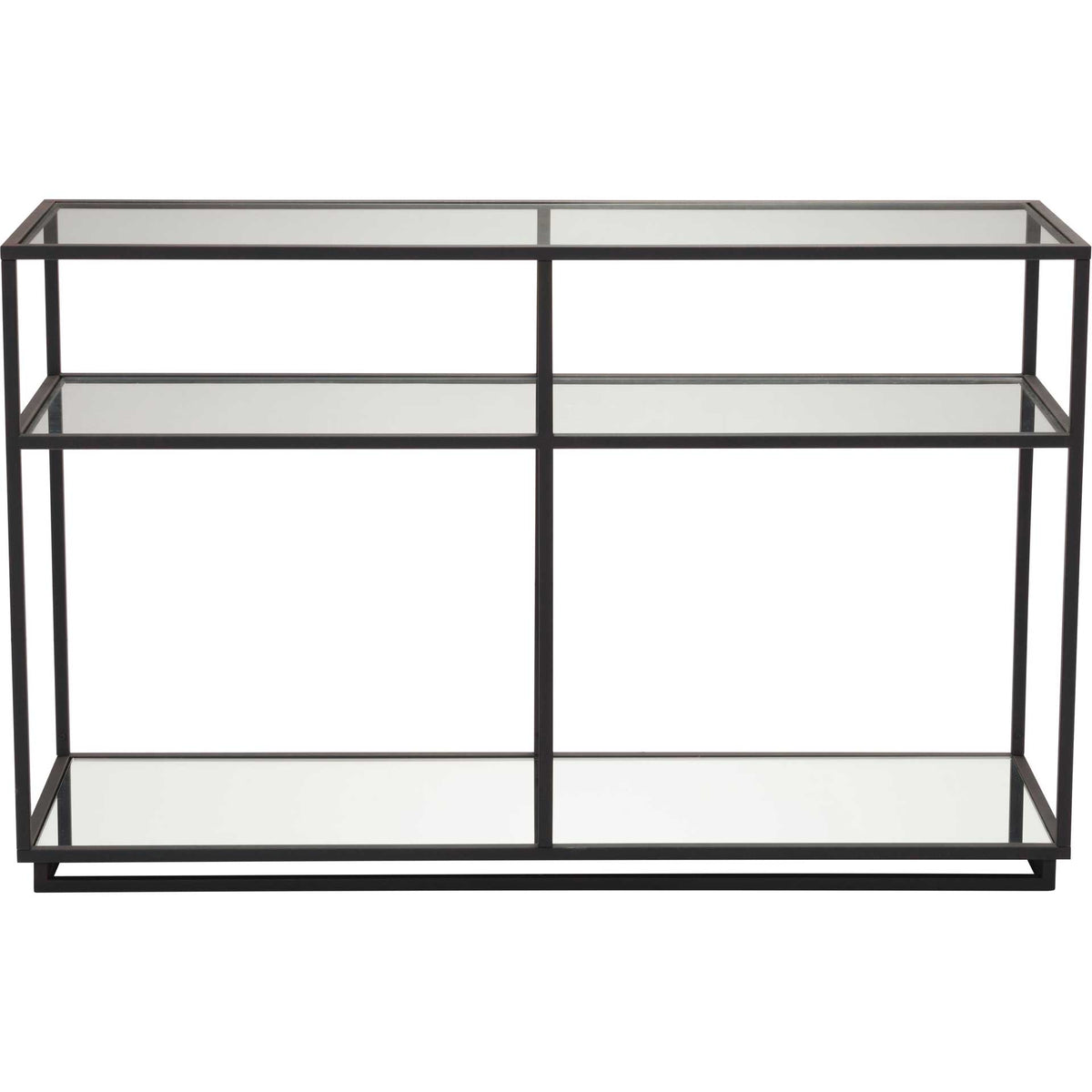 Keen Console Table Distressed Black