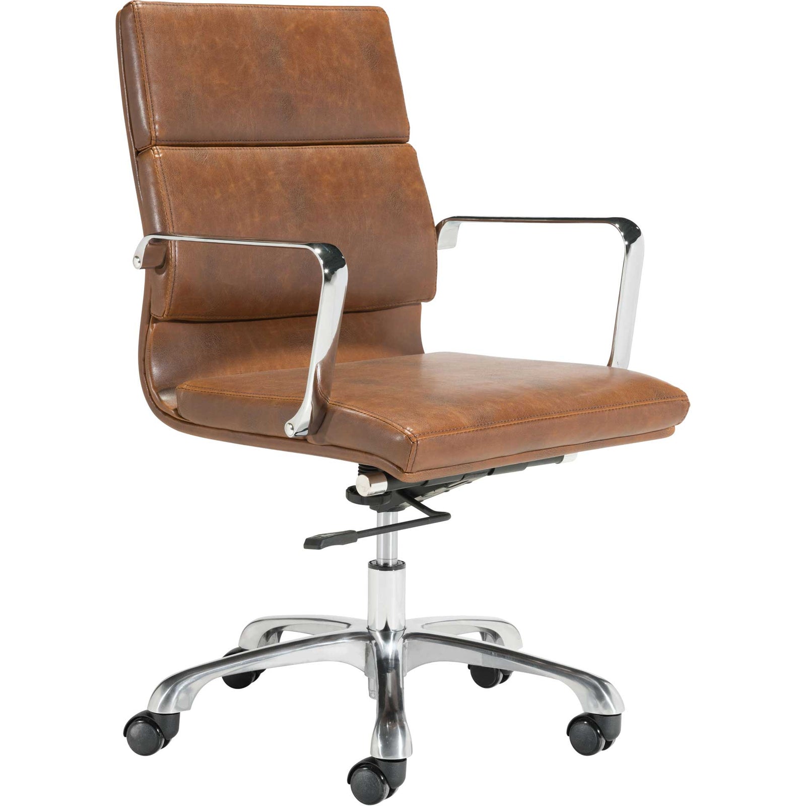 Italy Office Chair Vintage Brown