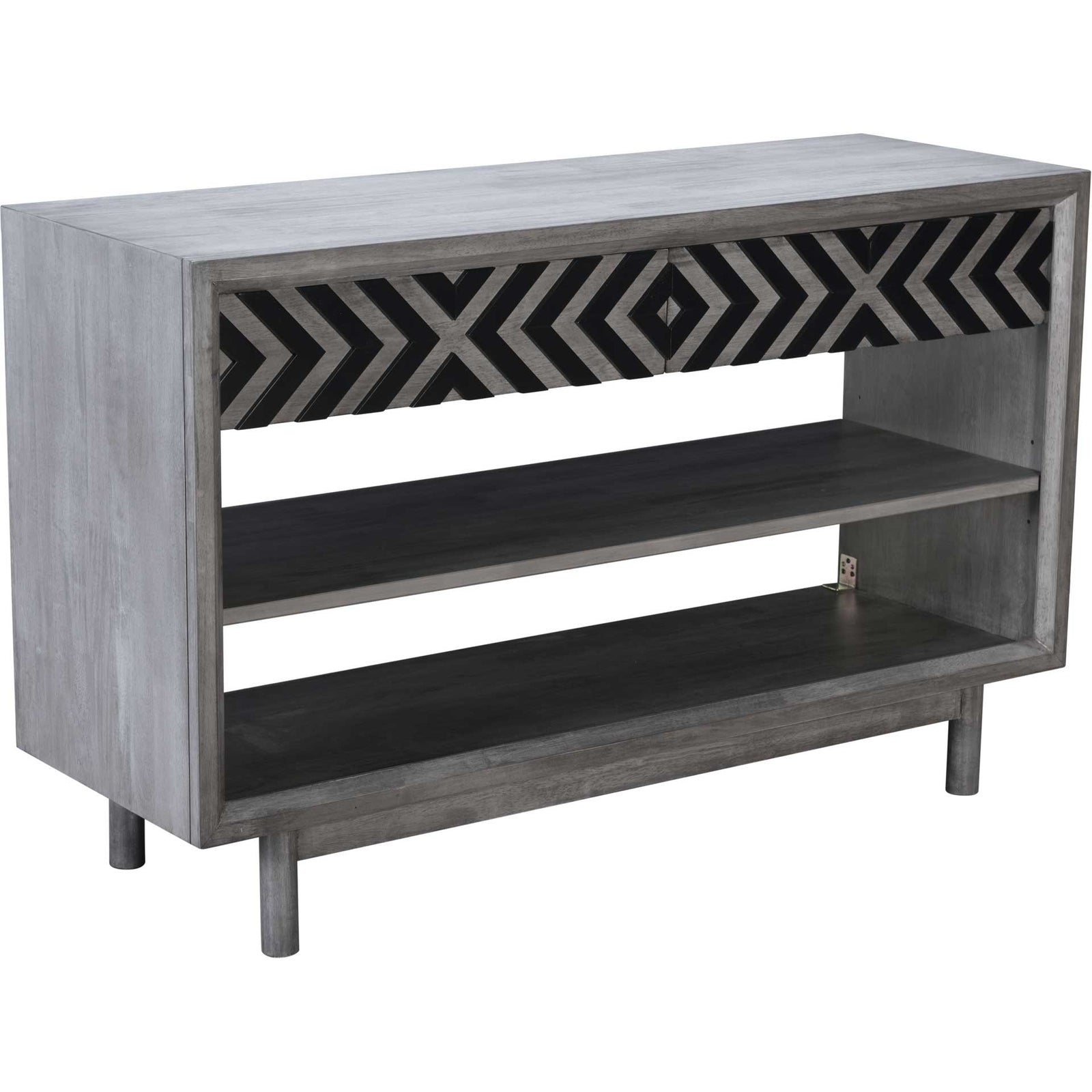 Regents Console Table Old Gray