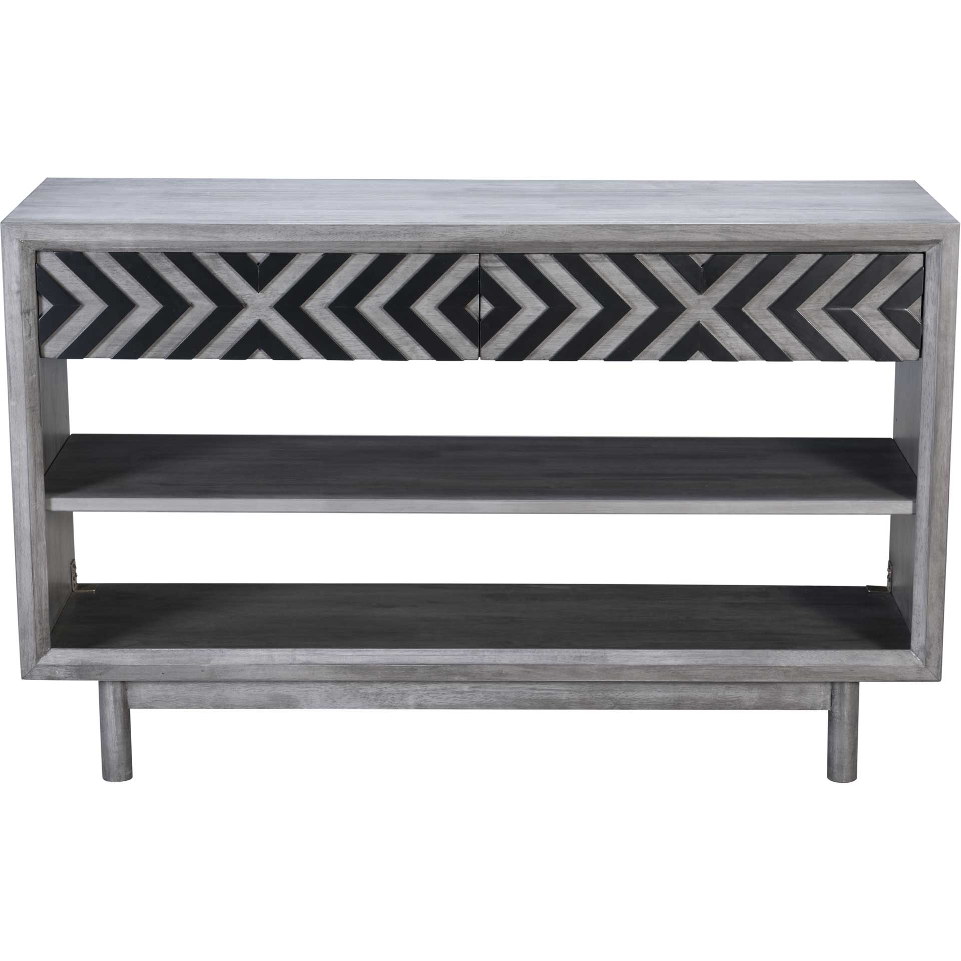 Regents Console Table Old Gray