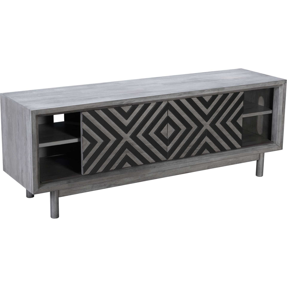 Regents TV Stand Old Gray