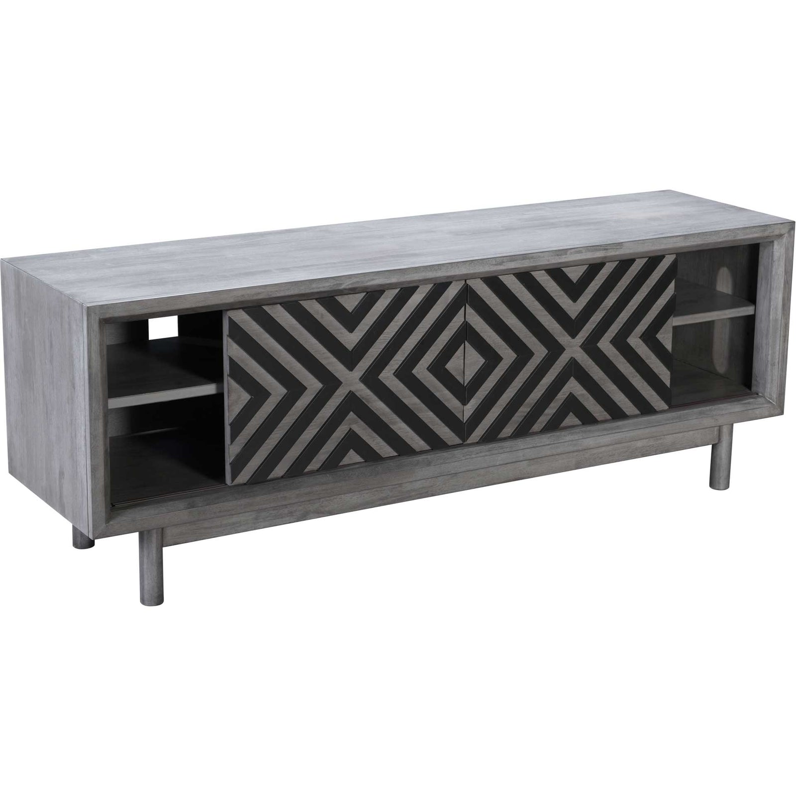 Regents TV Stand Old Gray