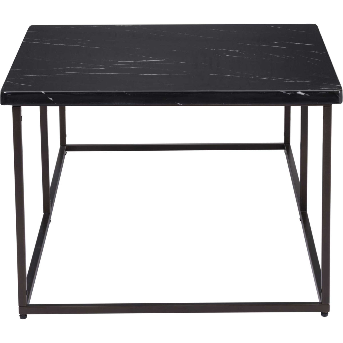 Shaw Coffee Table Black/Stone/Antique Brass