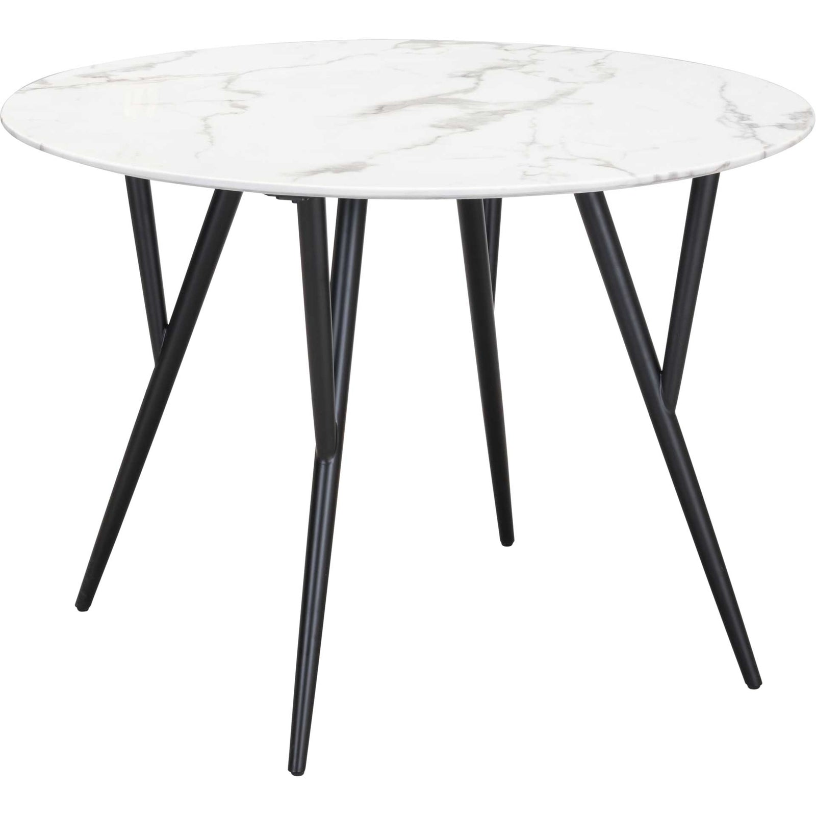 Maximus Dining Table Stone/Matte Black