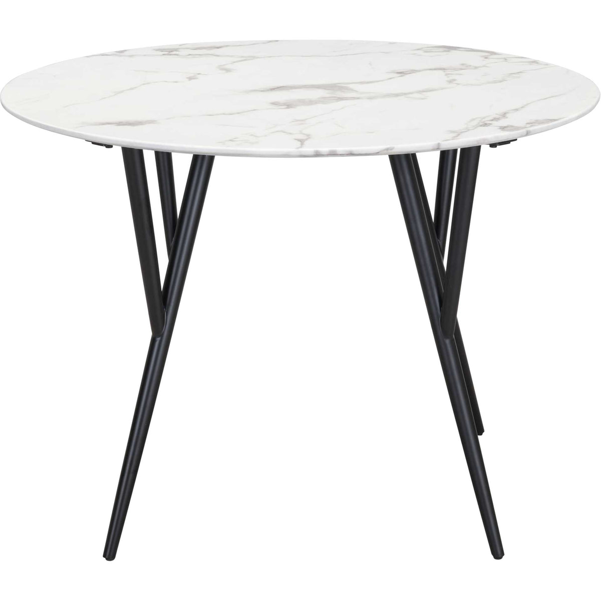 Maximus Dining Table Stone/Matte Black