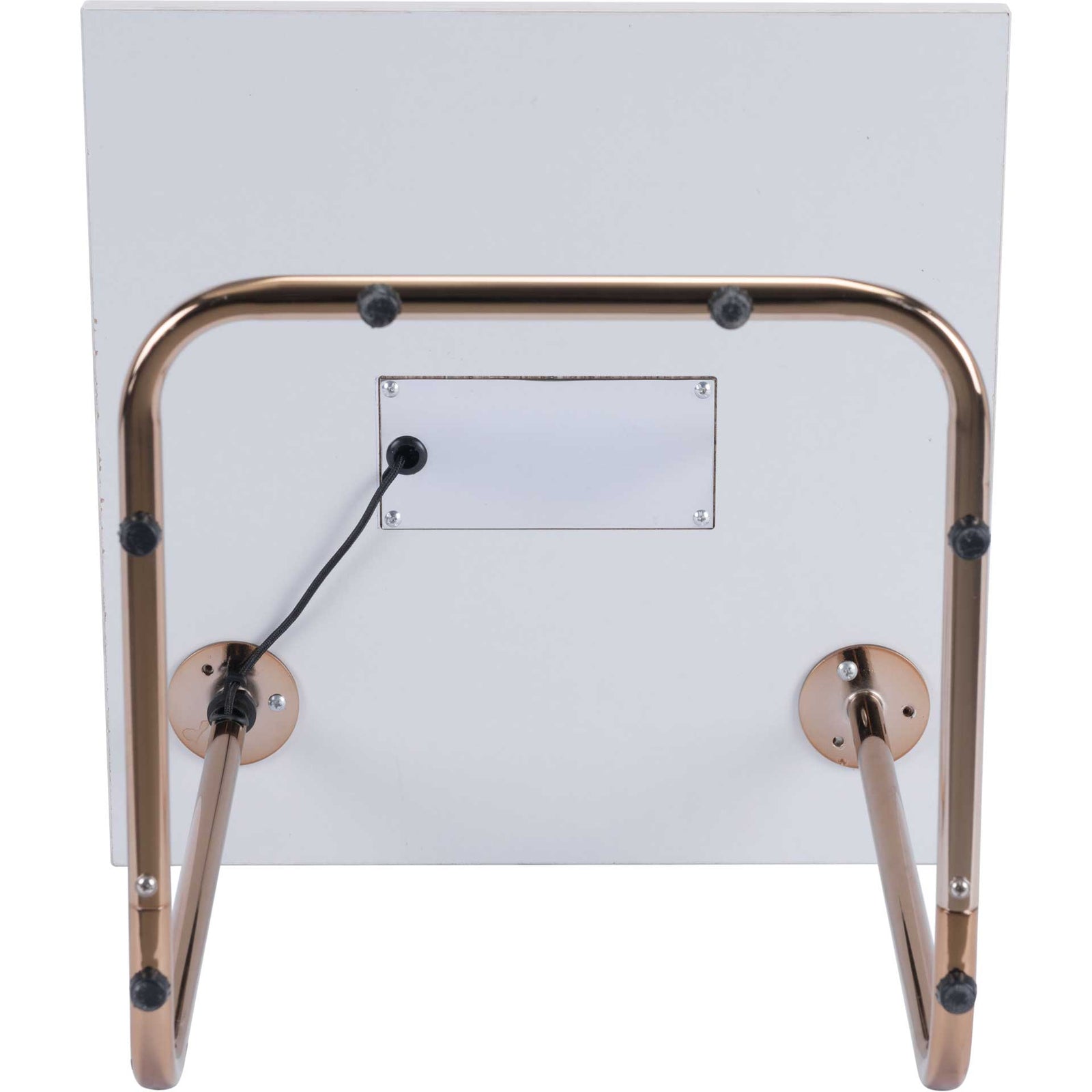 Enzo Side Table Concrete/Gold